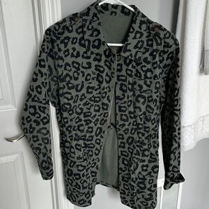 Leopard Print Jacket